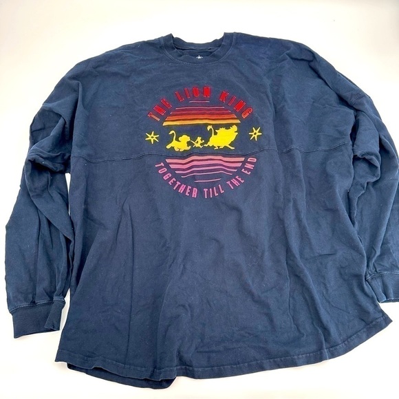 Disney Lion King Navy Blue Pridelands Spirit Jersey Size XXL - Picture 2 of 5